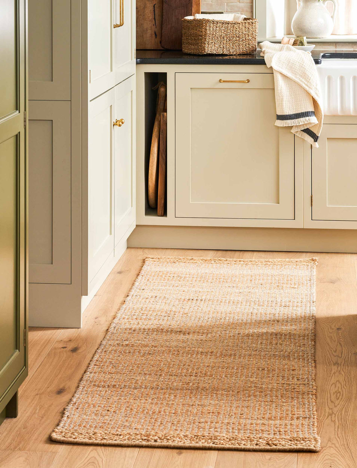 Garden Trading Accessories Thornbury Runner 75x240cm Wool & Jute Mix House of Isabella UK