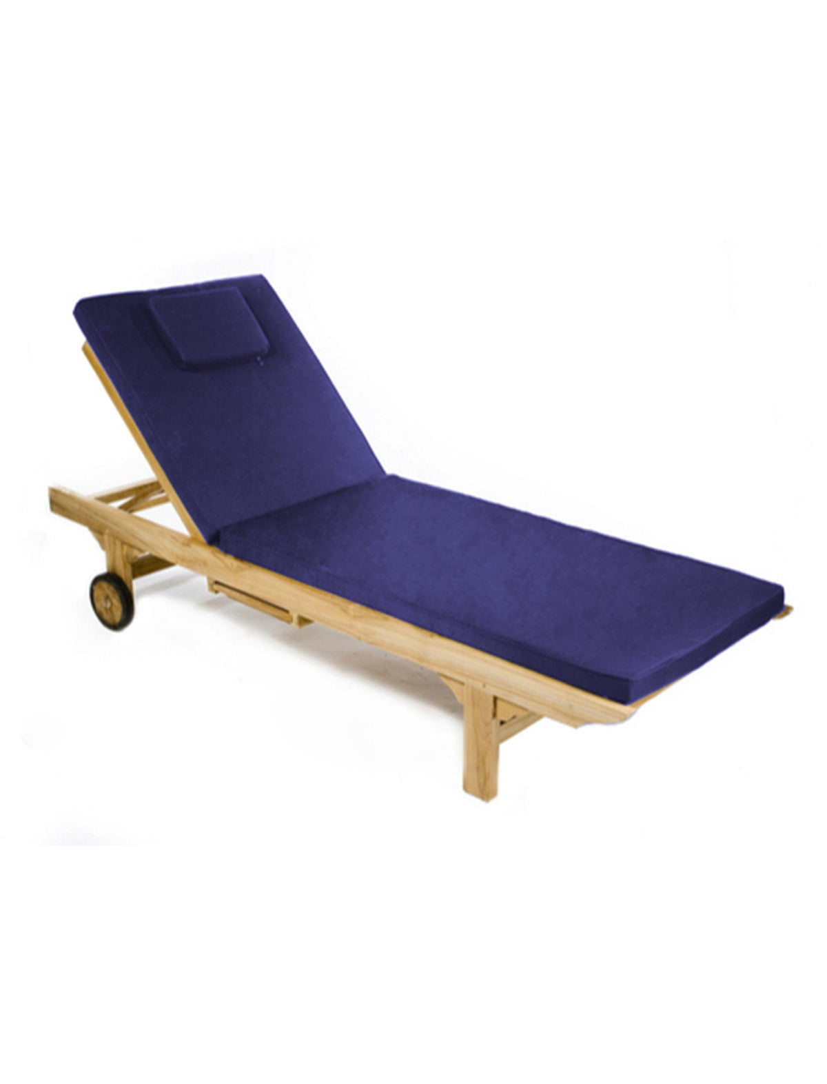Garden Trading Accessories Winchcombe Sun Lounger Cushion Blue House of Isabella UK