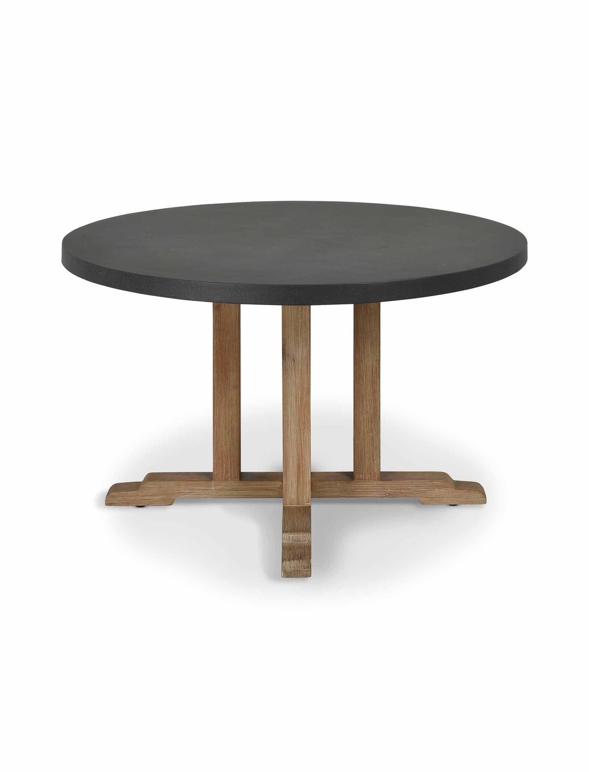 Garden Trading Dining Burcot Round Dining Table Medium Slate Grey House of Isabella UK