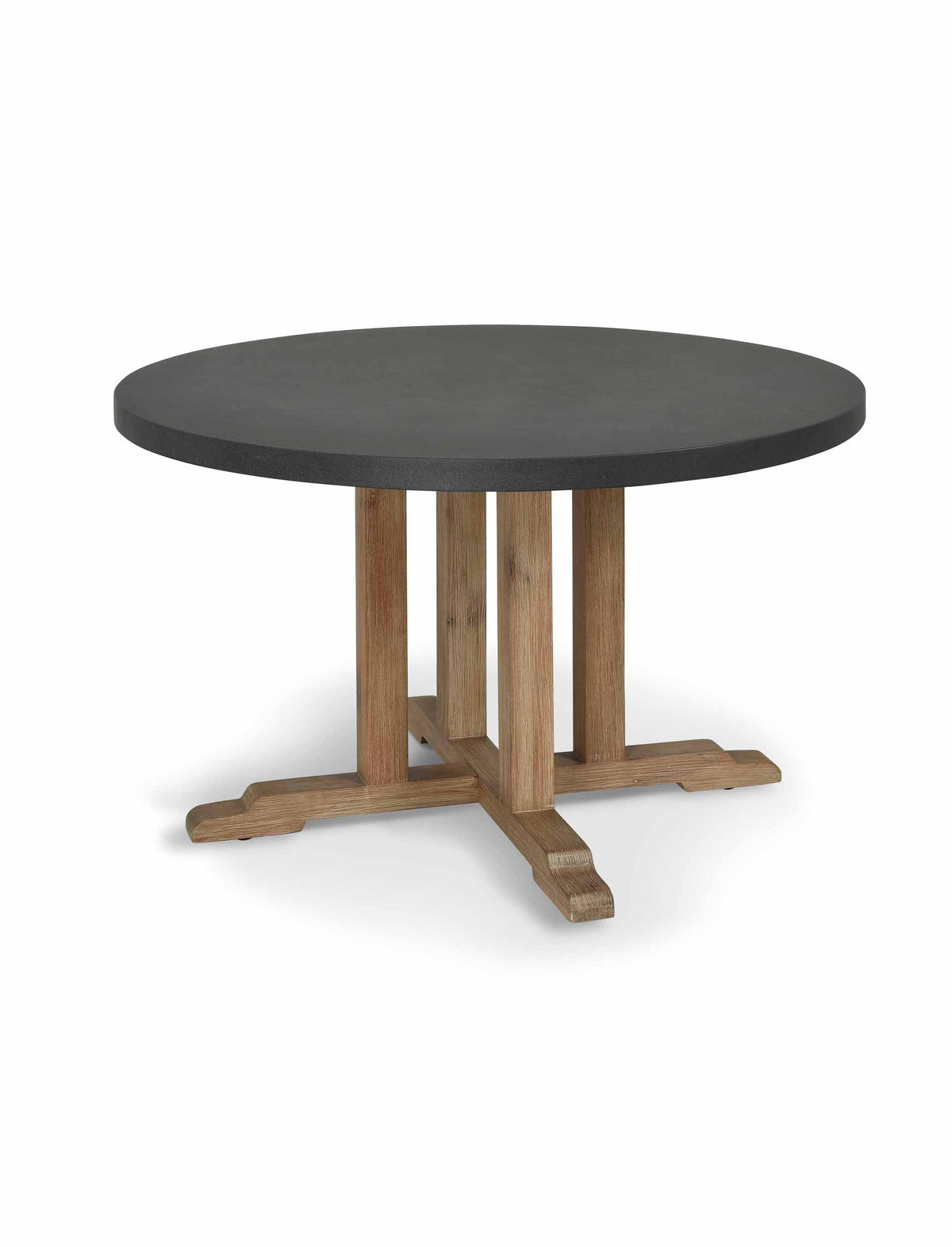 Garden Trading Dining Burcot Round Dining Table Medium Slate Grey House of Isabella UK
