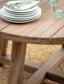 Garden Trading Dining Chilford Solid Wood Round Dining Table Natural House of Isabella UK