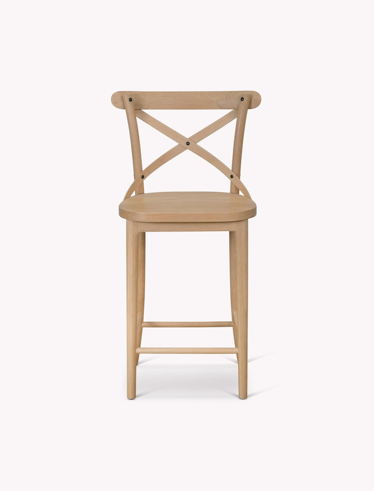 Garden Trading Dining Ferndale Cross Back Bar Stool Natural House of Isabella UK
