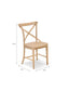 Garden Trading Dining Ferndale Cross Back Dining Chair Natural House of Isabella UK