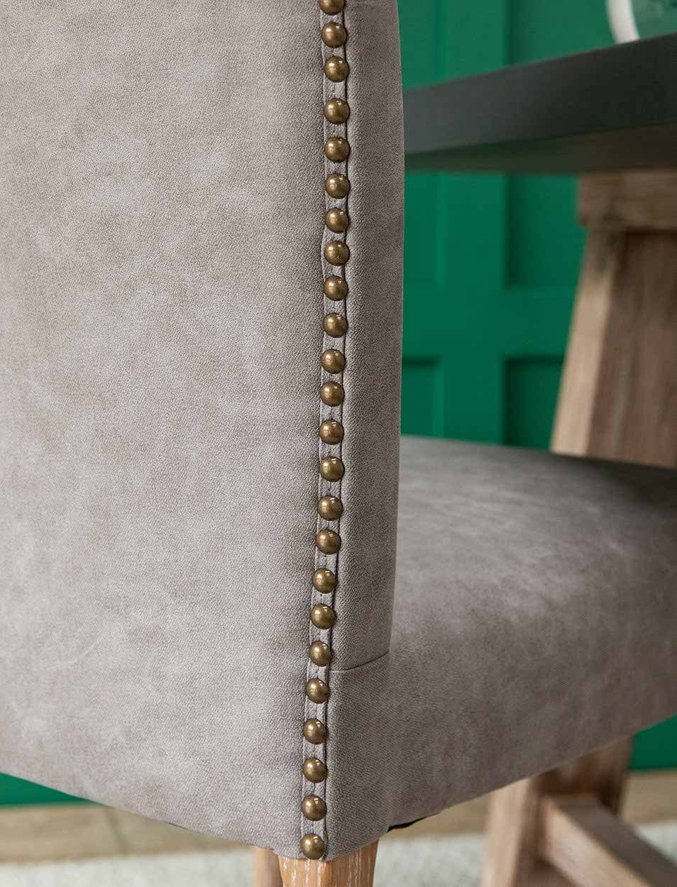 Garden Trading Dining Knightcote Dining Chair Set of 2 Grey House of Isabella UK