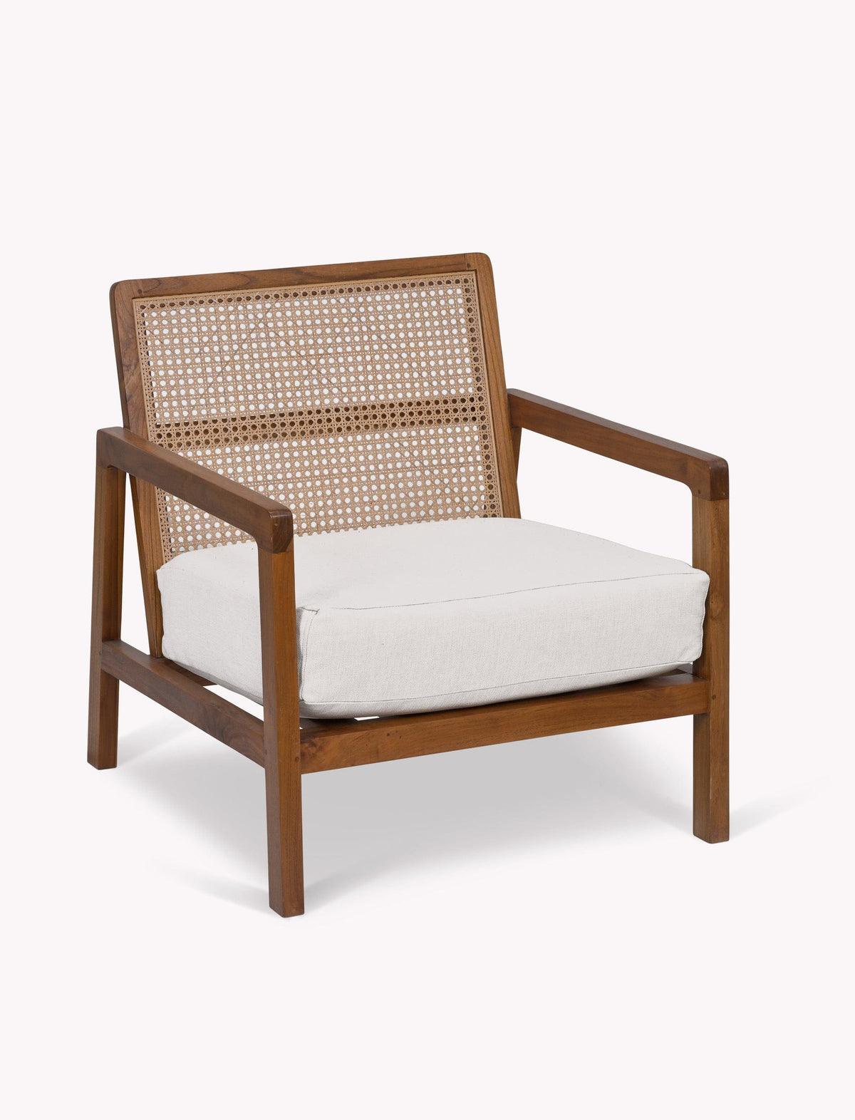 Garden Trading Dining Lambourne Rattan Armchair Cream House of Isabella UK