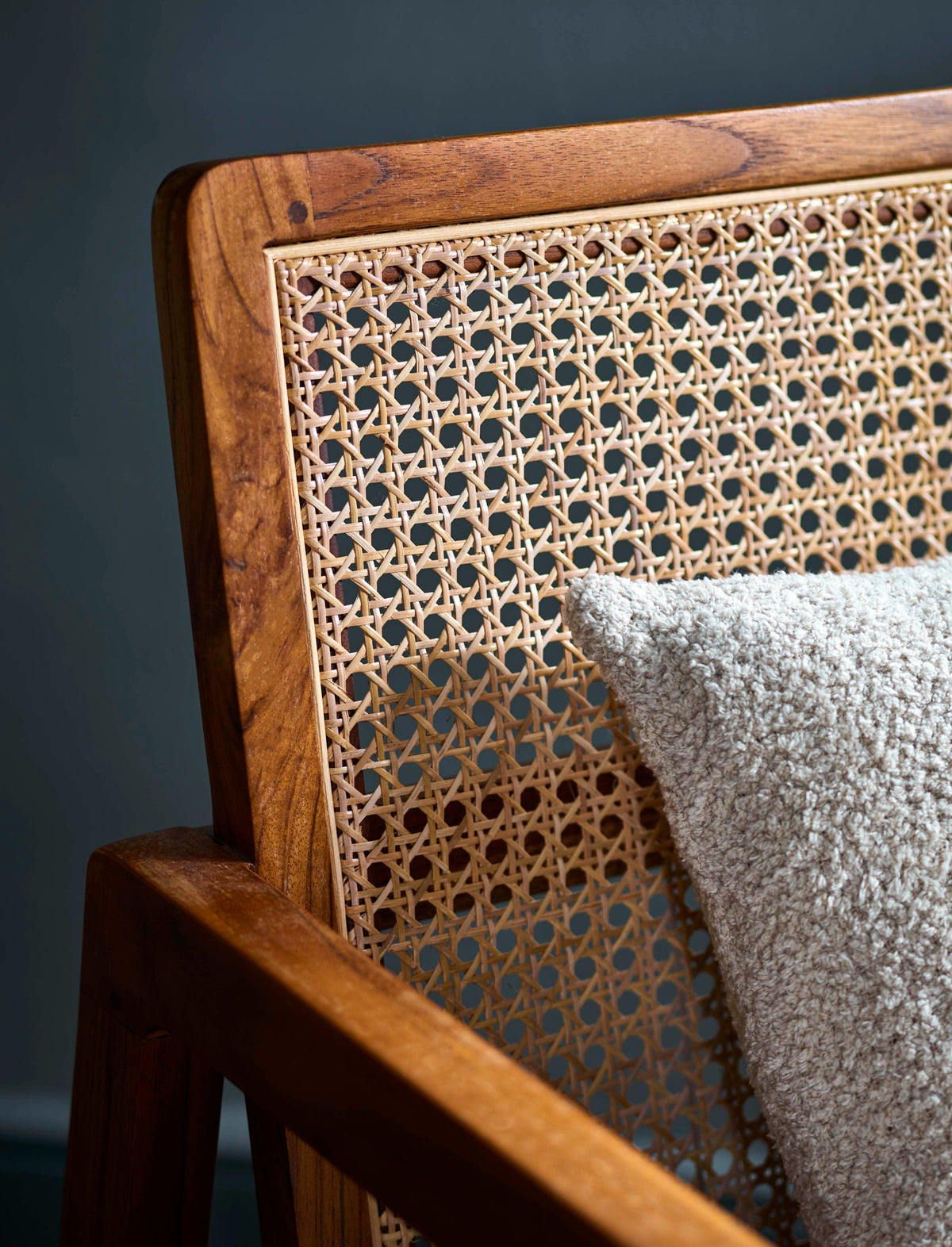 Garden Trading Dining Lambourne Rattan Armchair Cream House of Isabella UK