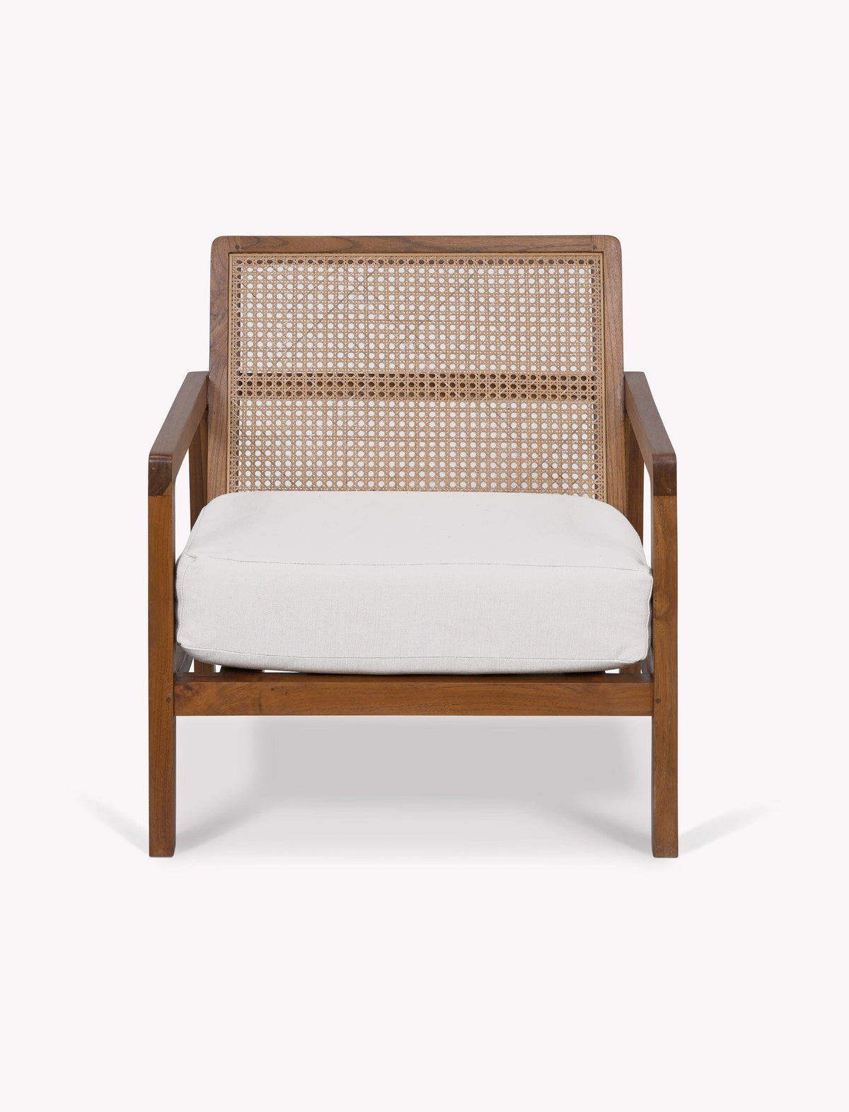 Garden Trading Dining Lambourne Rattan Armchair Cream House of Isabella UK