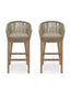Garden Trading Dining Lynton Bar Stool Set of 2 Grey House of Isabella UK
