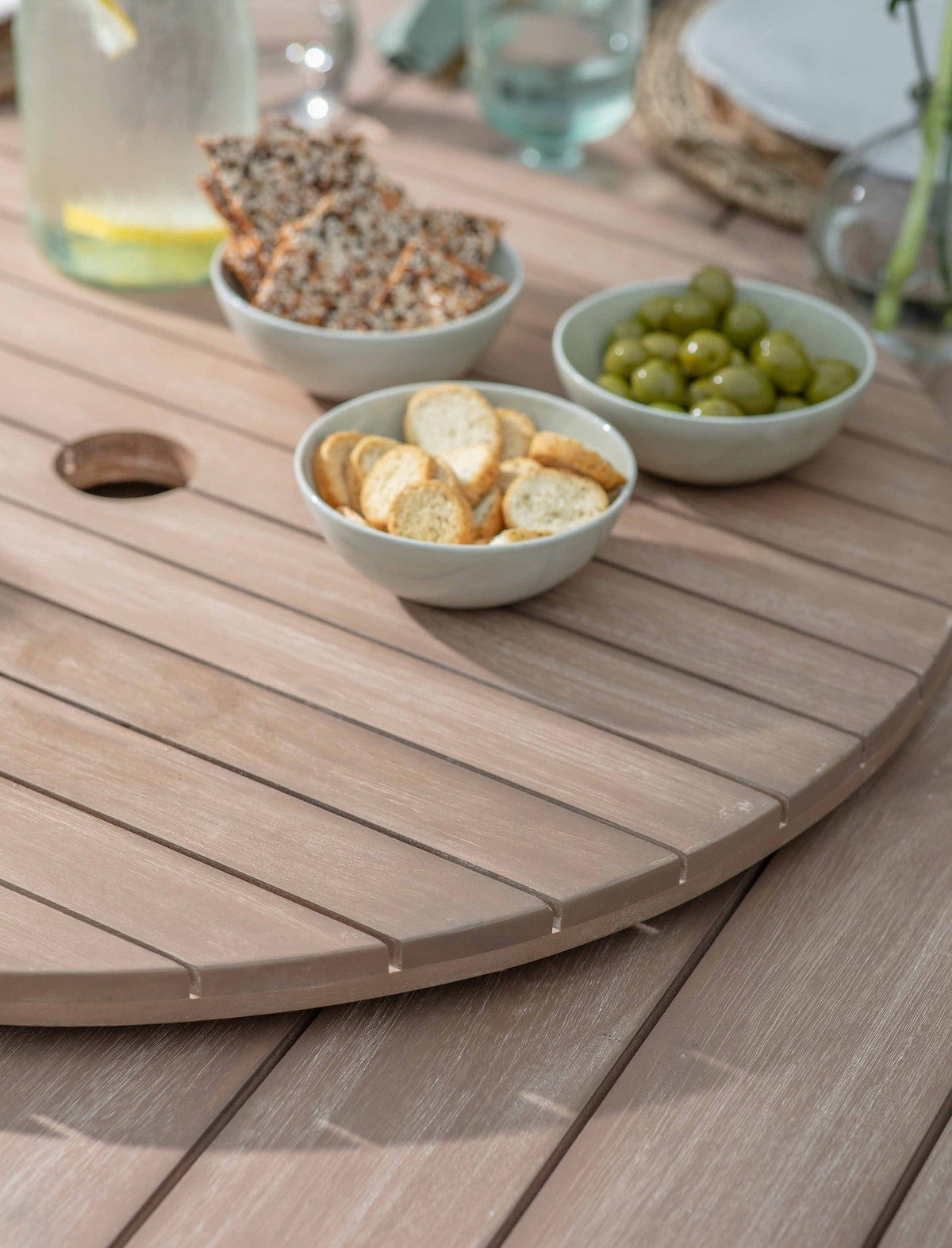 Garden Trading Dining Porthallow Lazy Susan Natural House of Isabella UK