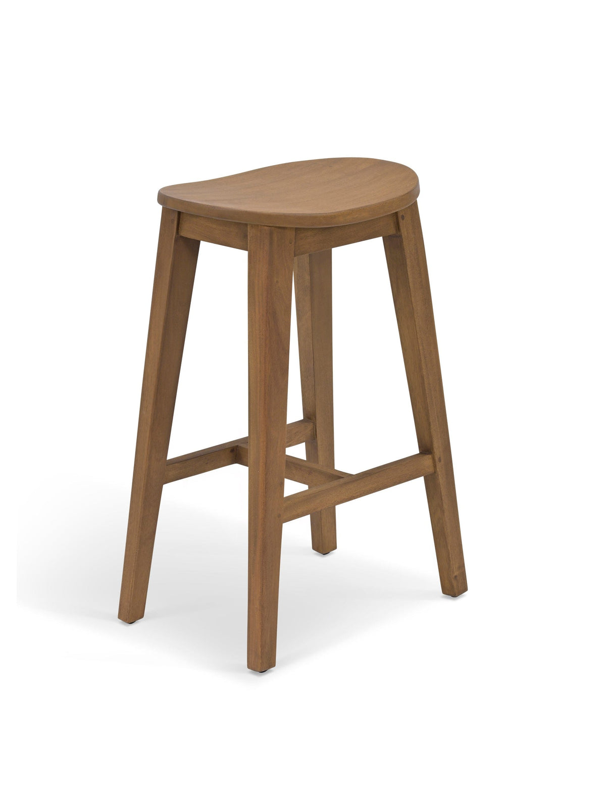 Garden Trading Dining Walcote Bar Stool Natural Wood House of Isabella UK