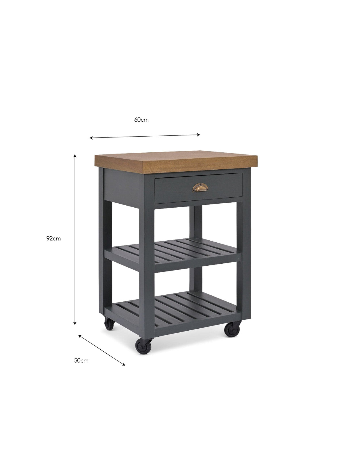 Garden Trading Dining Walcote Butchers Block Forest Green Wood House of Isabella UK