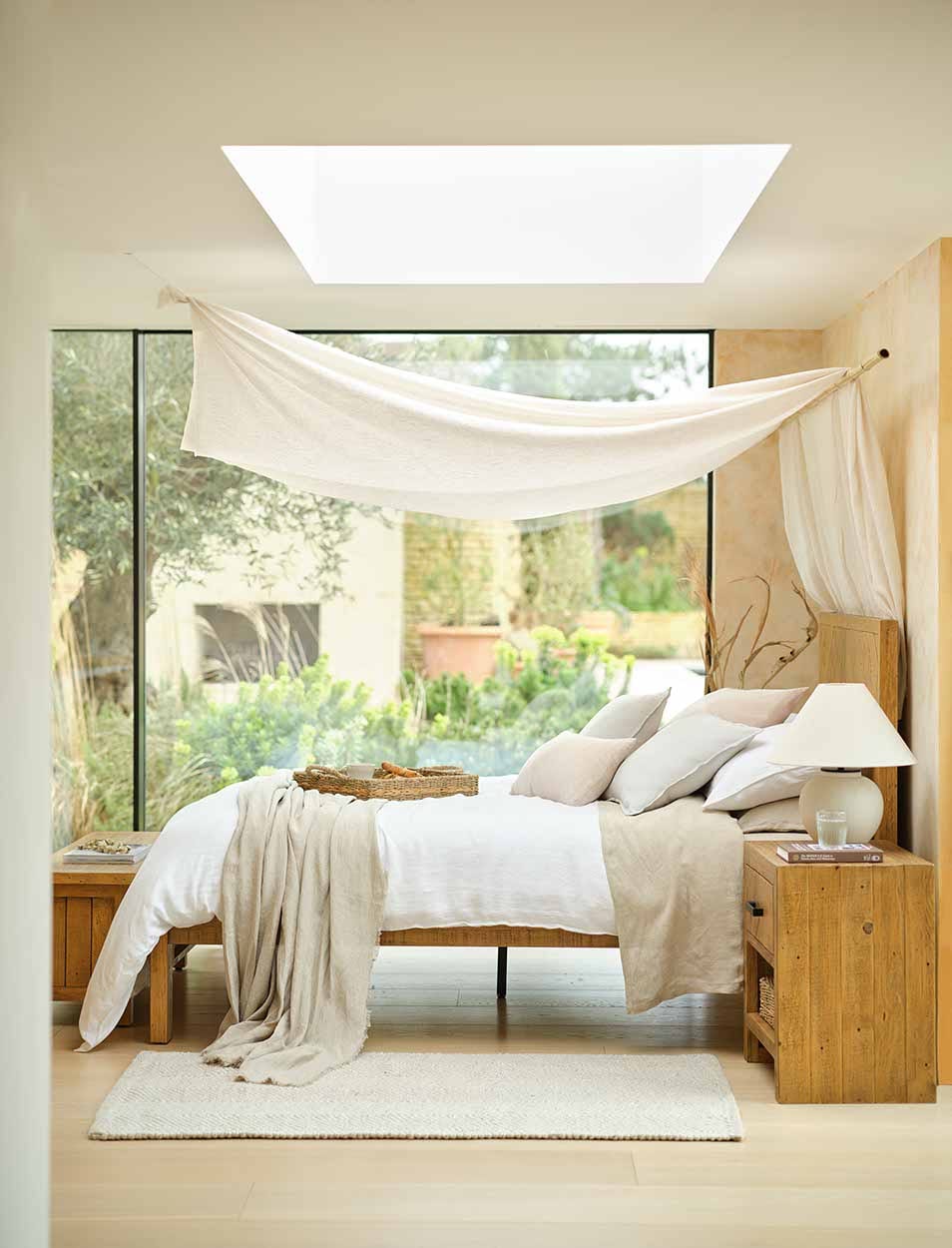 Garden Trading Kids Fawley Chevron Bed King Natural House of Isabella UK