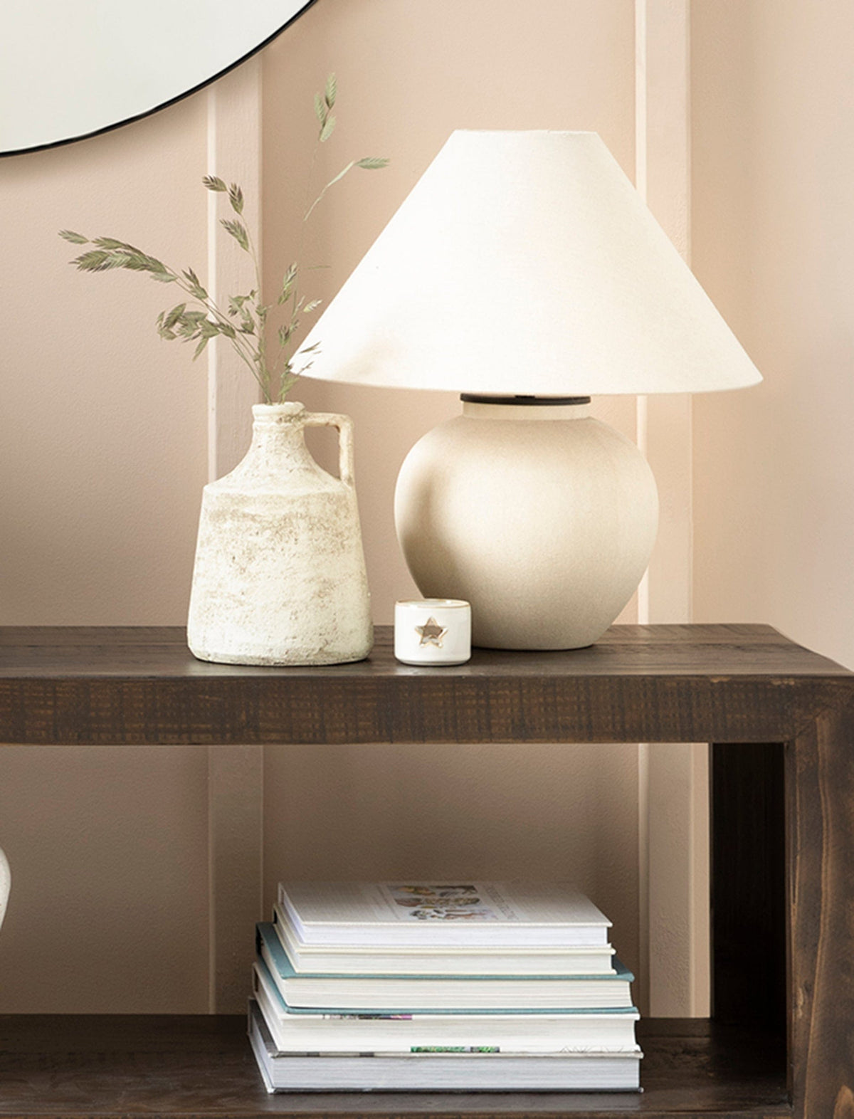 Garden Trading Lighting Tisbury Table Lamp Natural House of Isabella UK