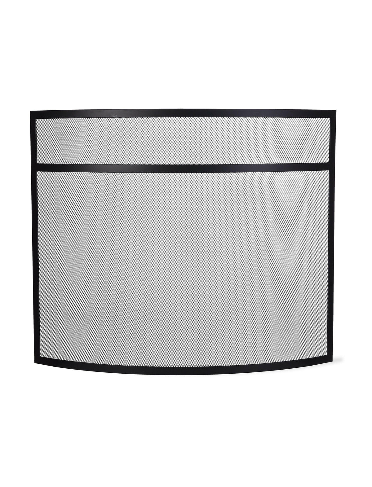 Bretforton Firescreen - Black - Large.