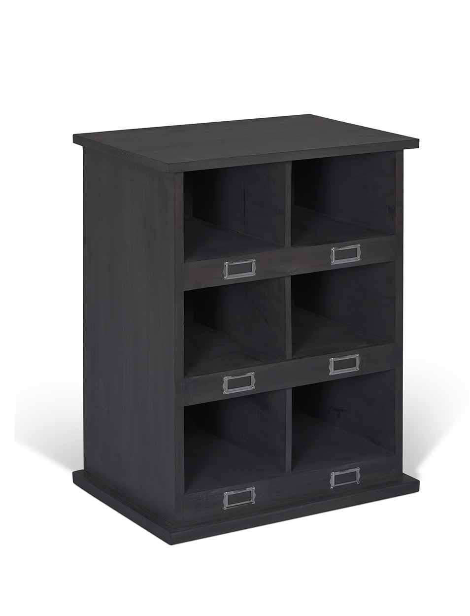 Garden Trading Living Chedworth 6 Shoe Locker Charcoal House of Isabella UK