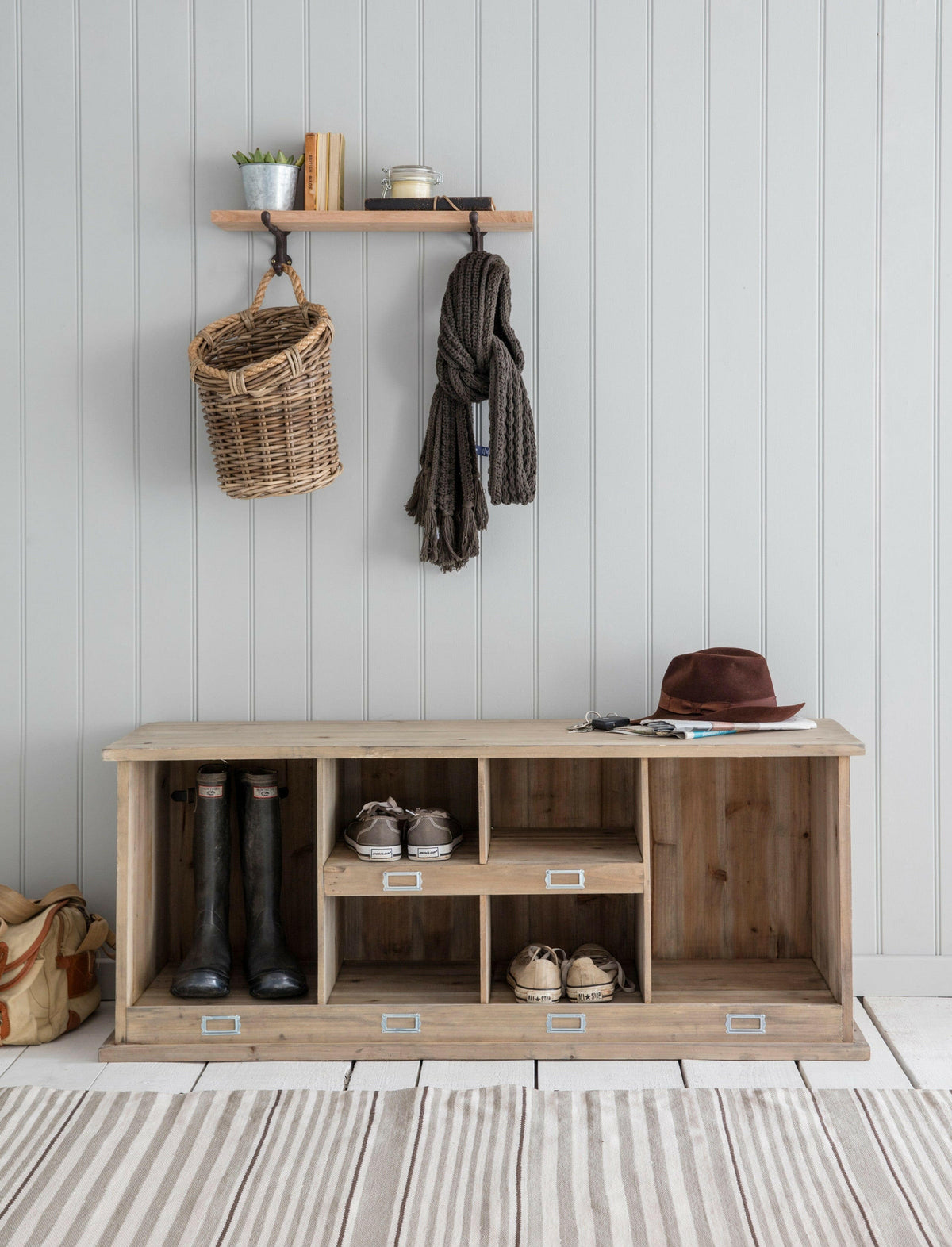 Chedworth Welly Locker - Low - Natural.