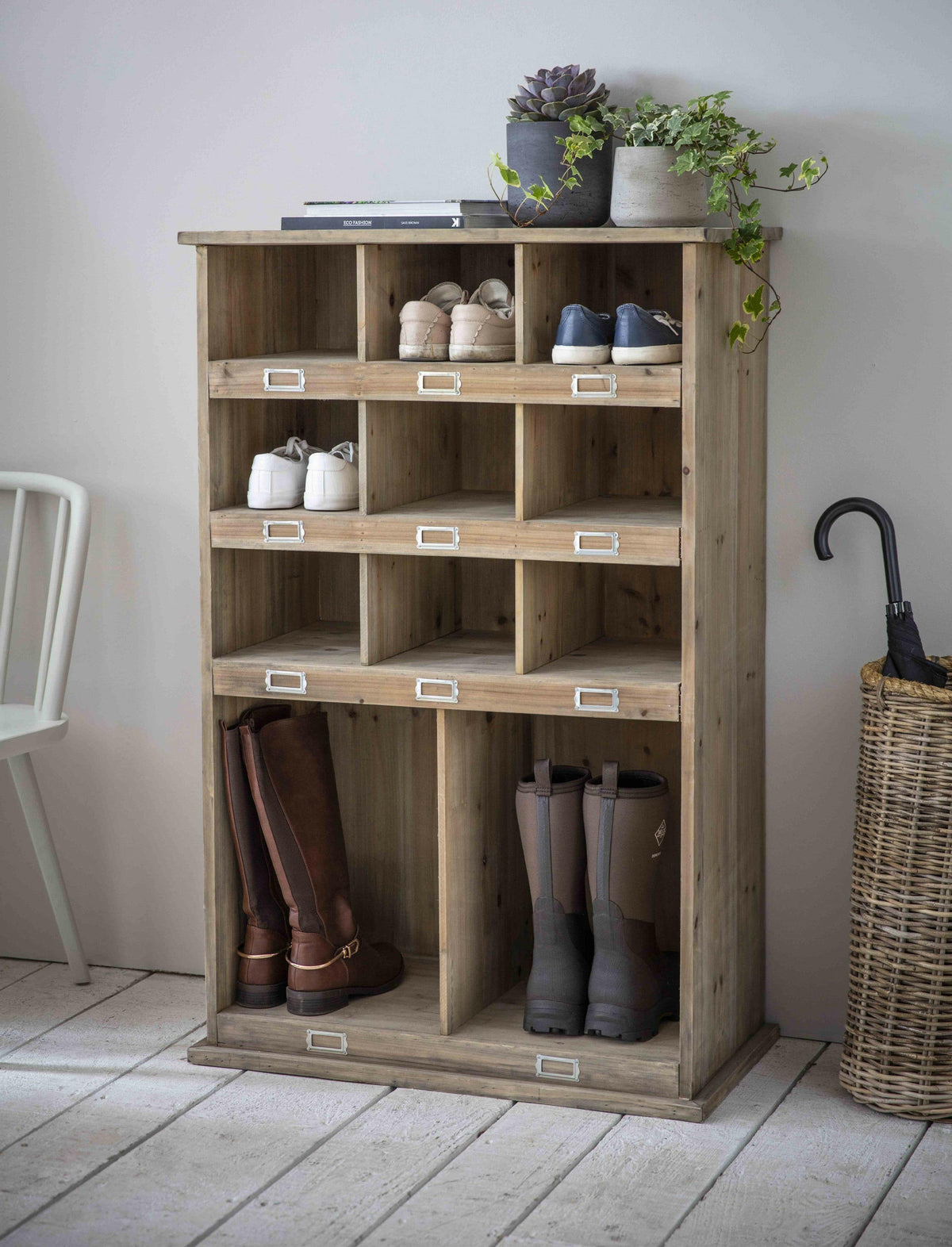 Chedworth Welly Locker - Tall - Natural.