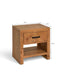 Garden Trading Living Fawley Chevron Bedside Table Natural House of Isabella UK