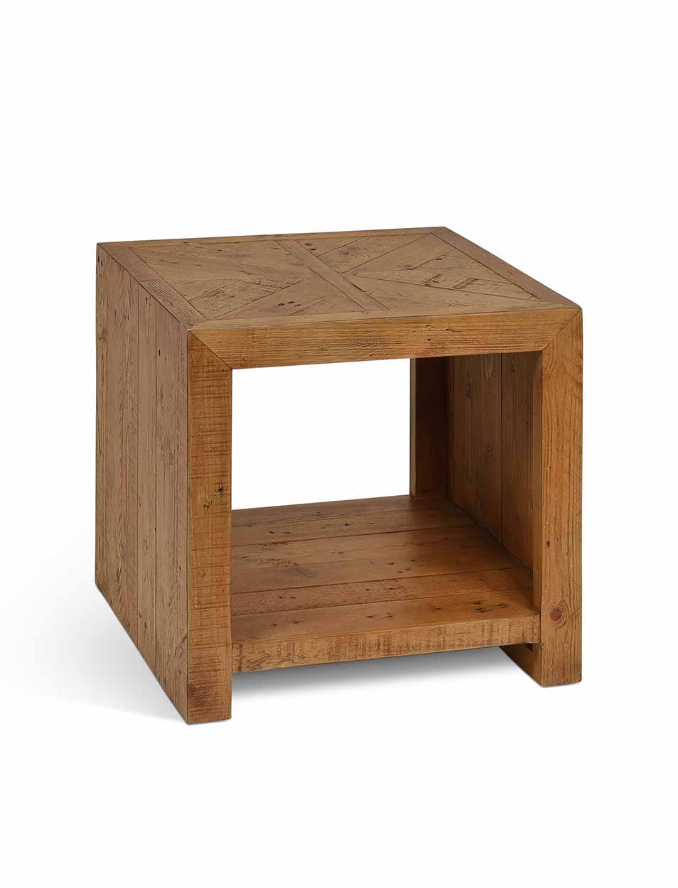 Garden Trading Living Fawley Chevron Side Table Natural House of Isabella UK