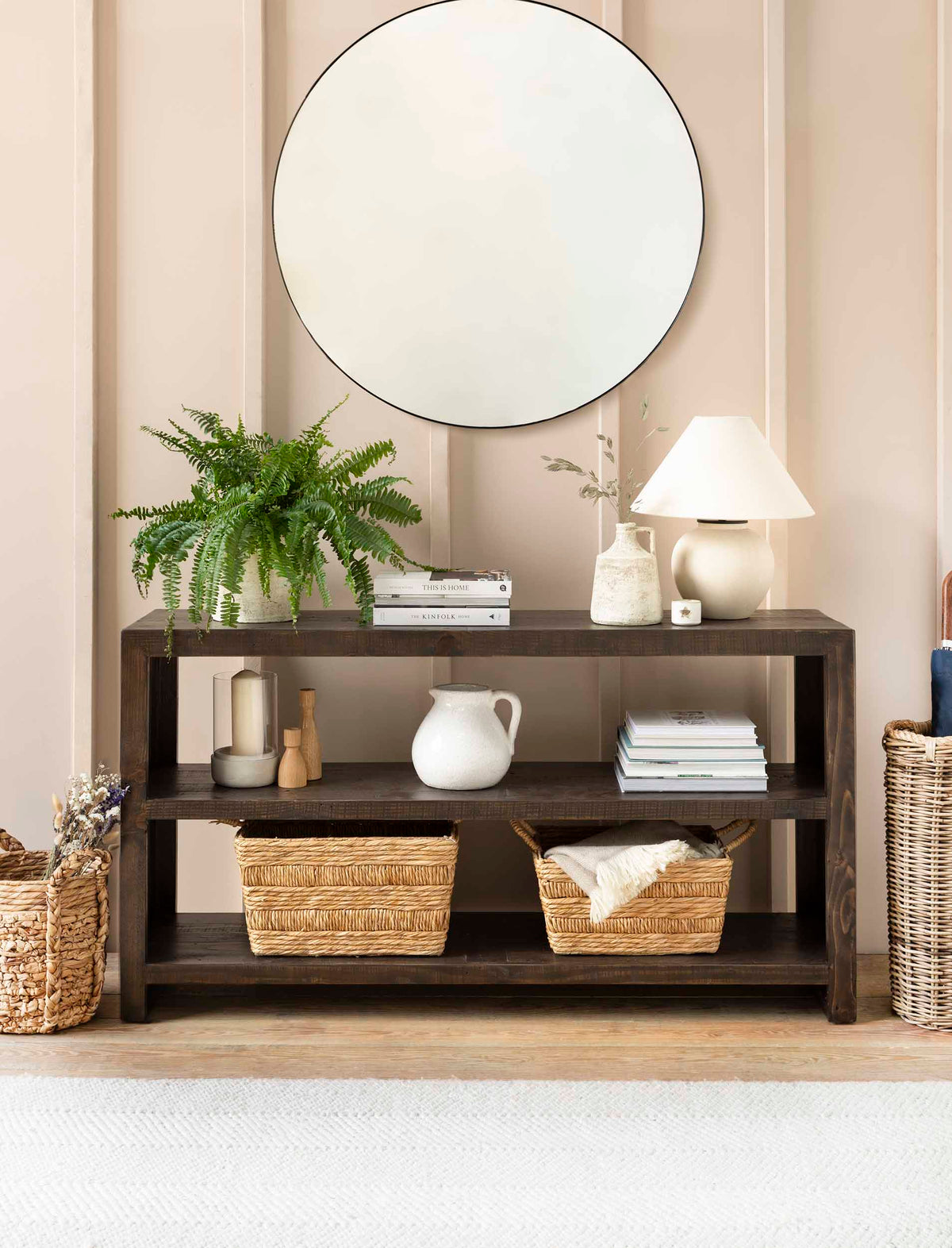 Garden Trading Living Fawley Console Table Antique Brown House of Isabella UK