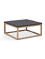 Garden Trading Living Hilcot Coffee Table Square Slate Grey Acacia Wood House of Isabella UK