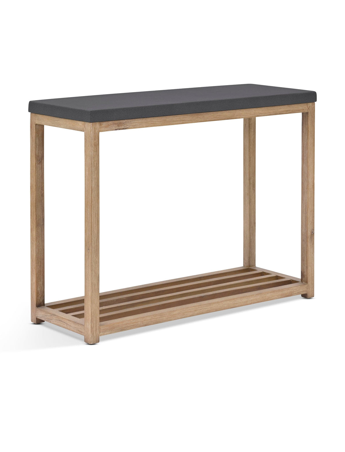 Garden Trading Living Hilcot Console Table Slate Grey Acacia Wood House of Isabella UK