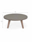 Garden Trading Living Lynton Round Coffee Table Grey House of Isabella UK