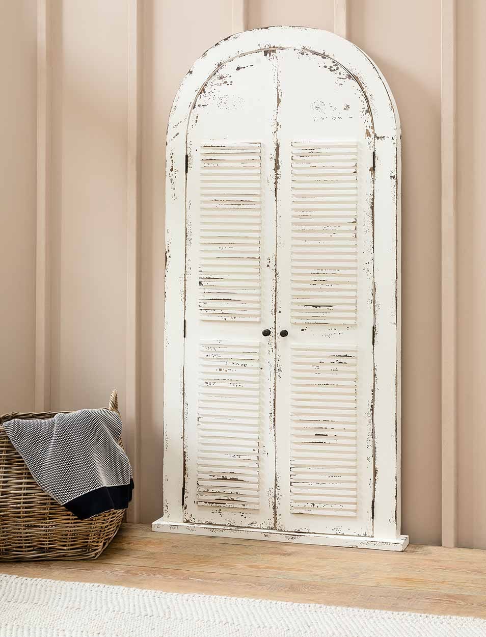 Garden Trading Living Minstead Mirror Antique White House of Isabella UK