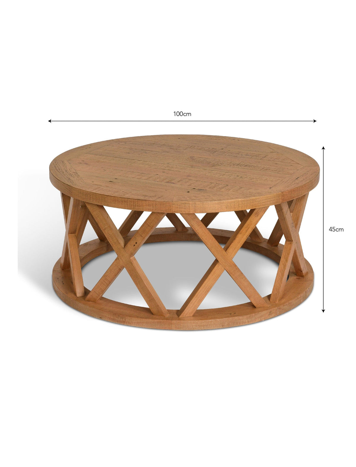 Garden Trading Living Oxhill Coffee Table Round Natural House of Isabella UK
