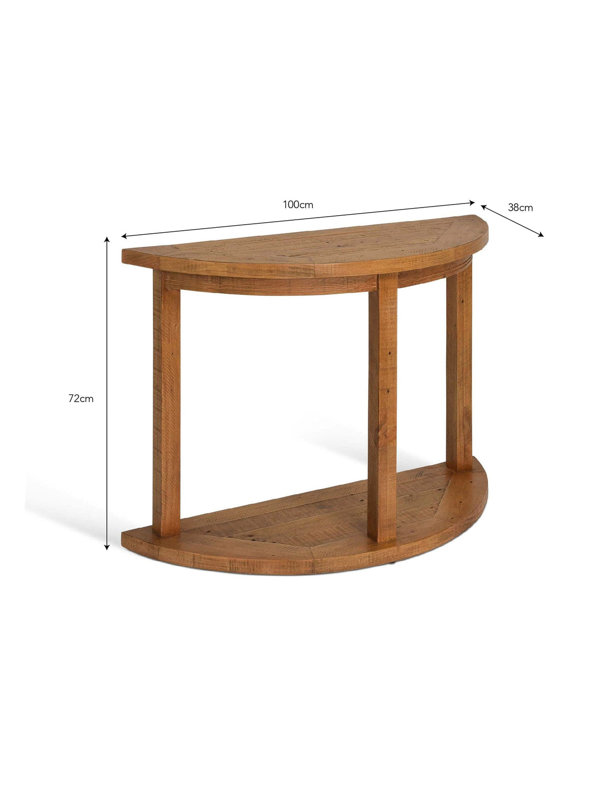 Garden Trading Living Oxhill Curved Console Table Natural House of Isabella UK