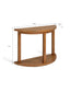 Garden Trading Living Oxhill Curved Console Table Natural House of Isabella UK