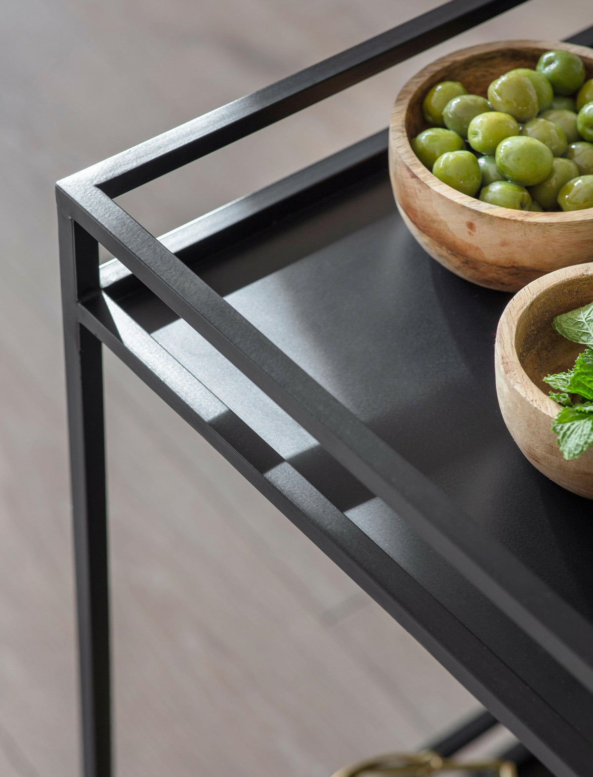 Portloe Drinks Trolley.