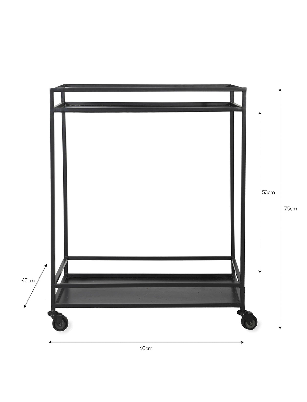 Portloe Drinks Trolley.