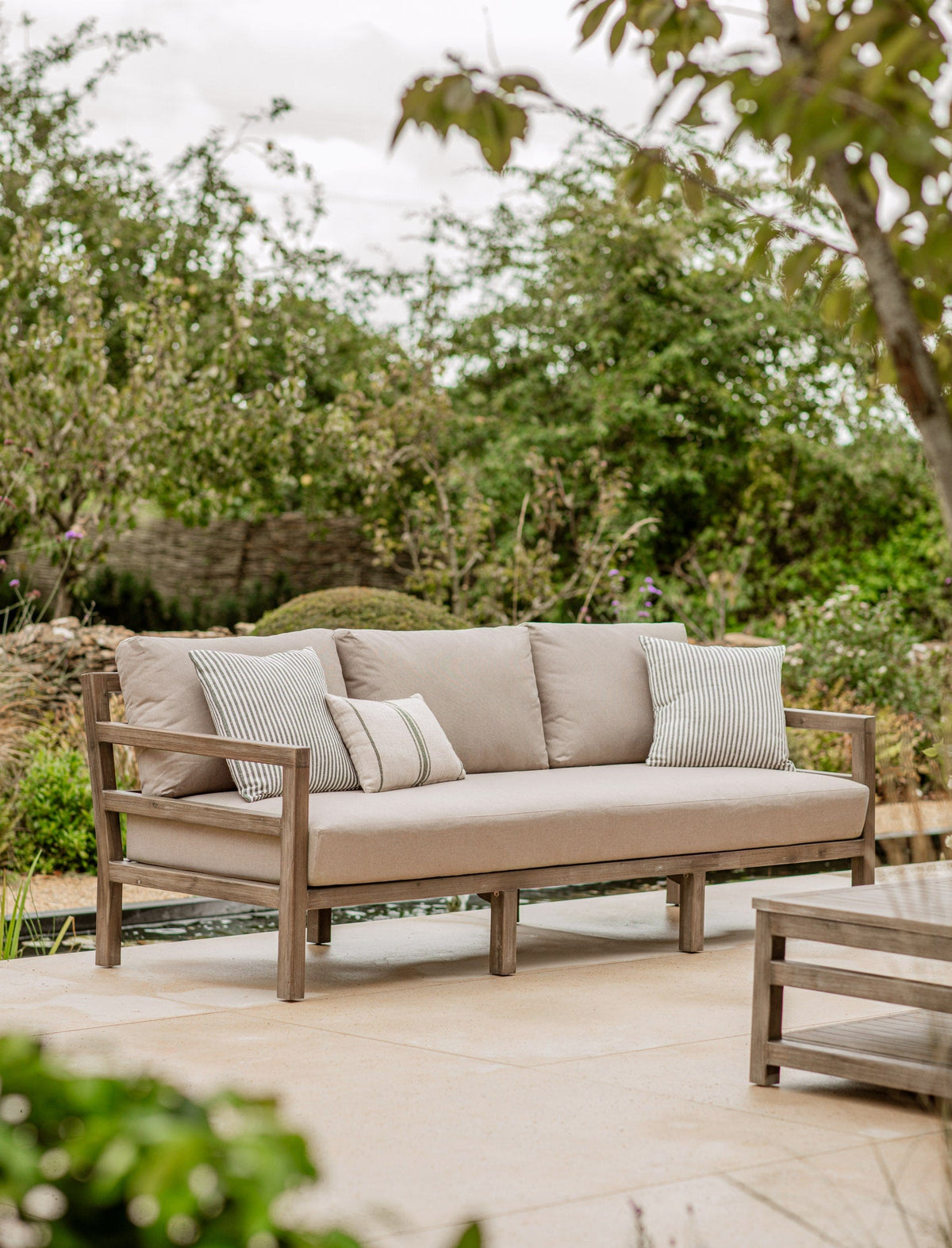 Garden Trading Living Sandridge 3 Seater Sofa Set House of Isabella UK