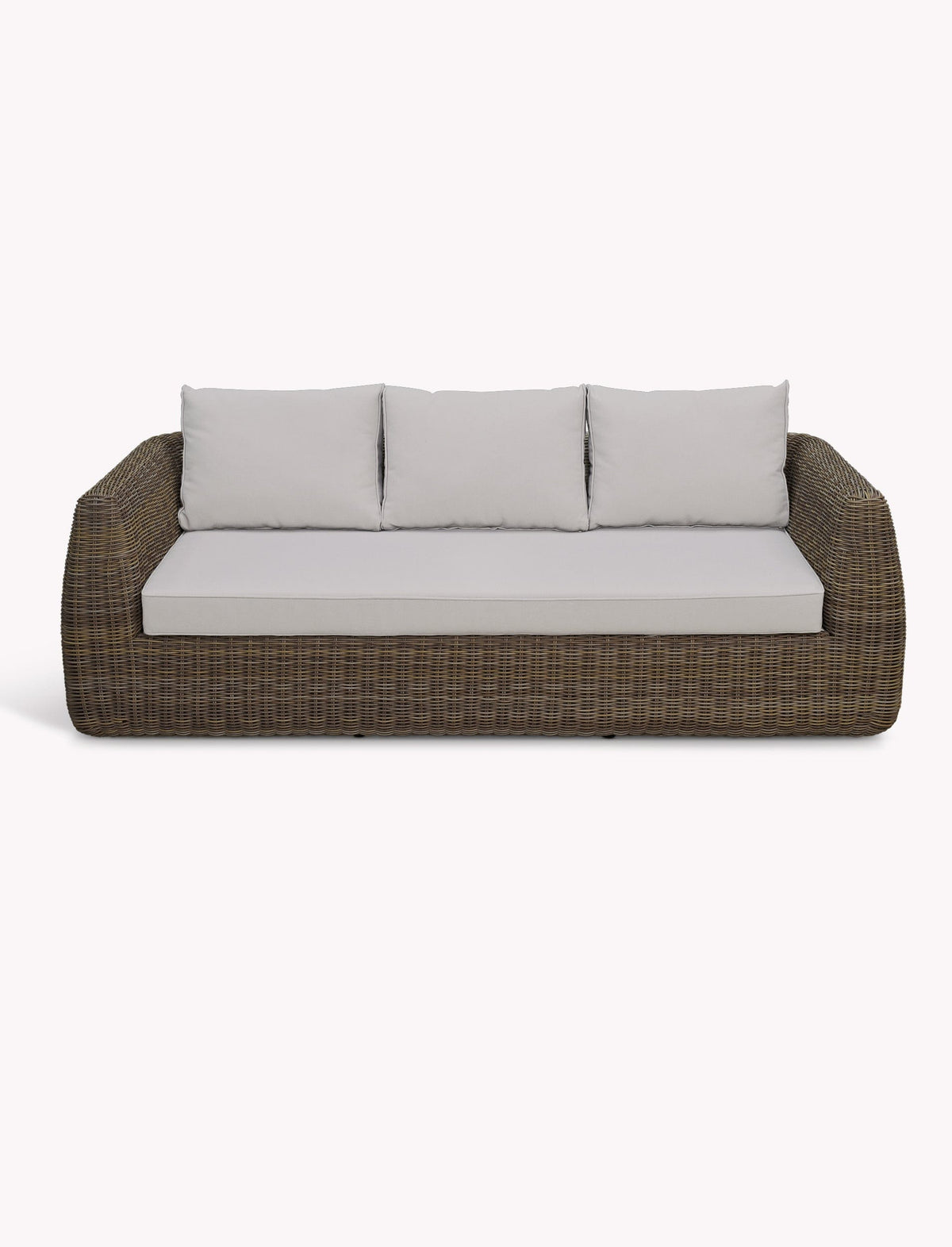 Garden Trading Living Skala 3 Seater Sofa Dark Rattan House of Isabella UK