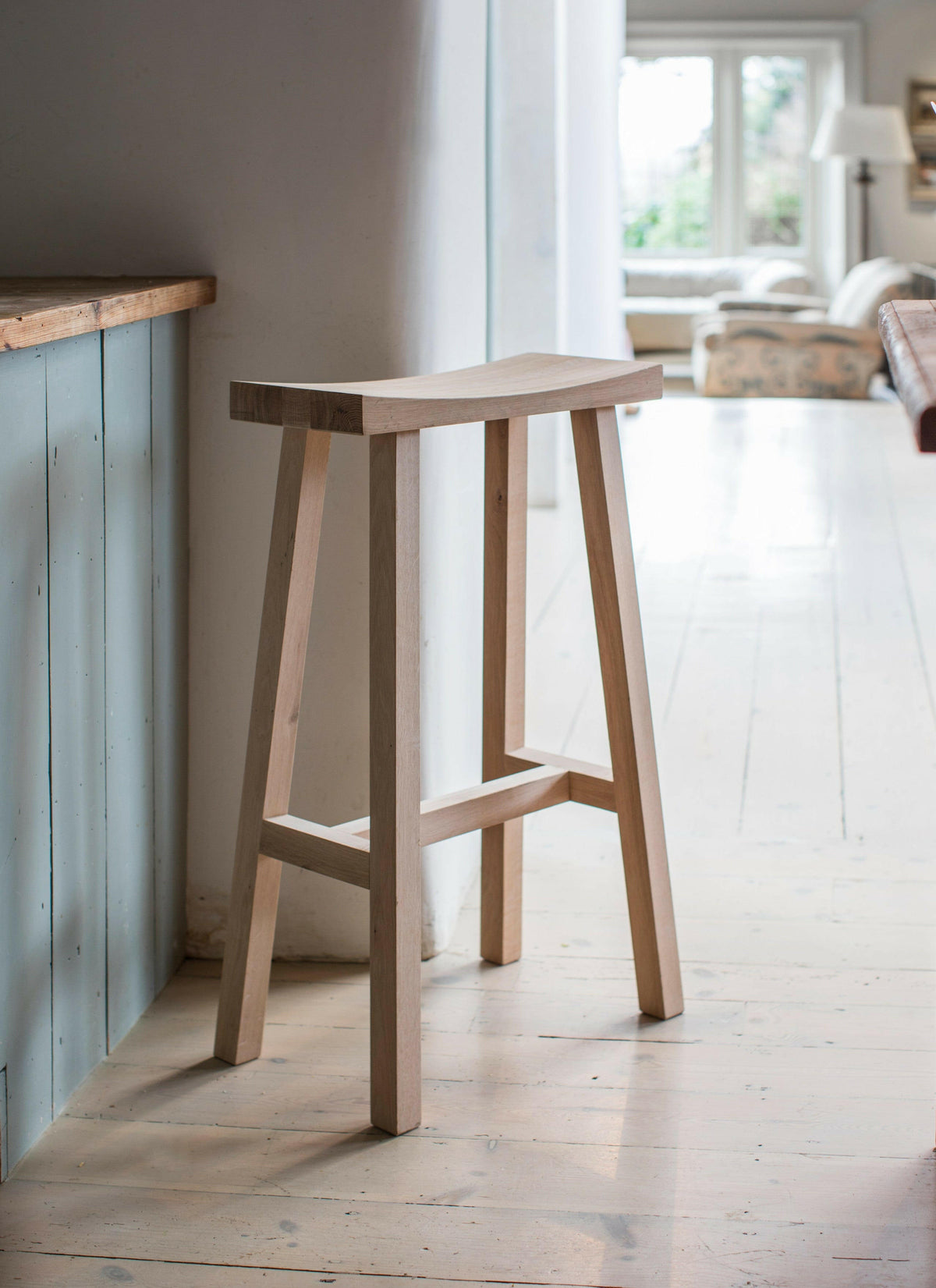 Tall Clockhouse Stool - Natural.