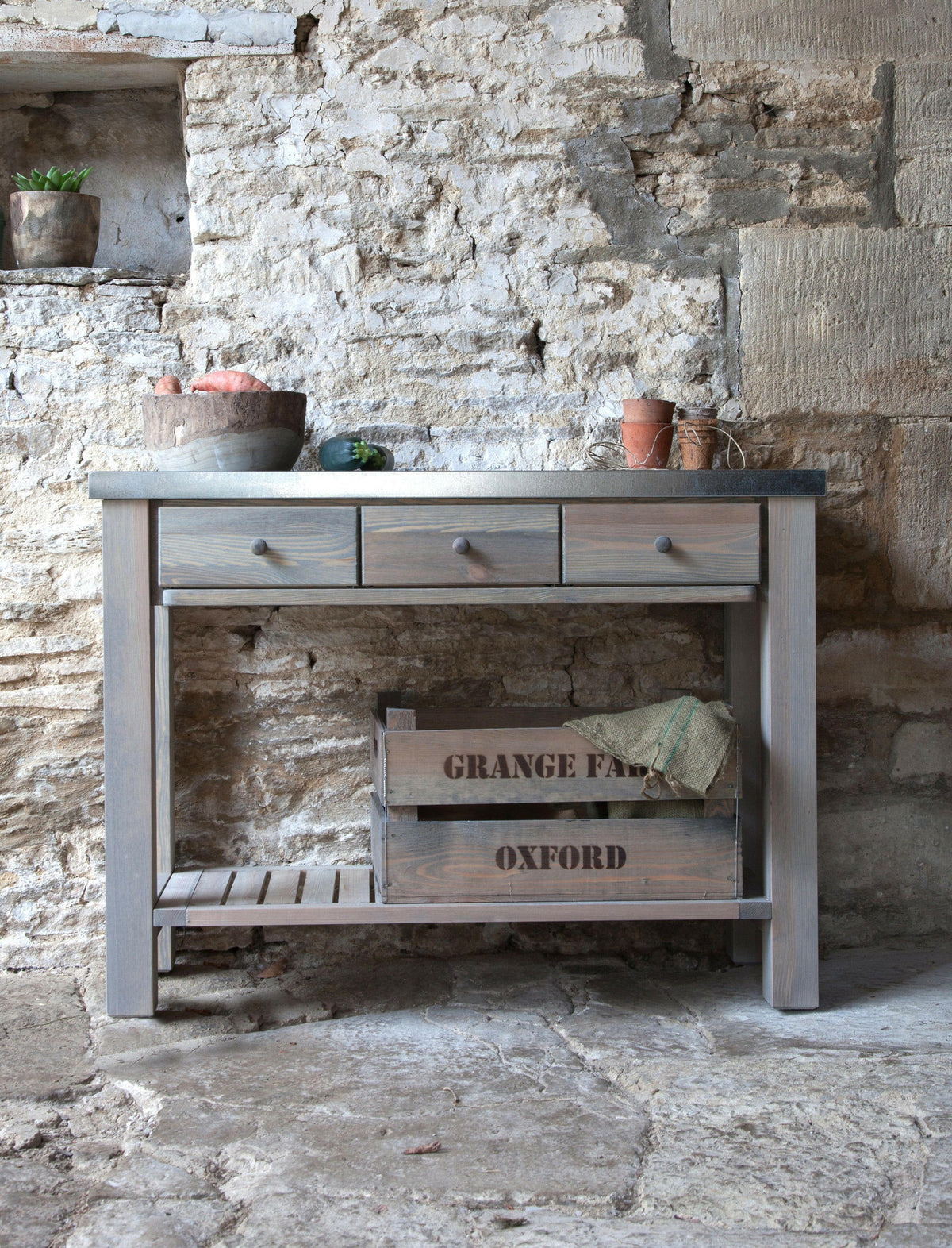 Aldsworth Potting Table.