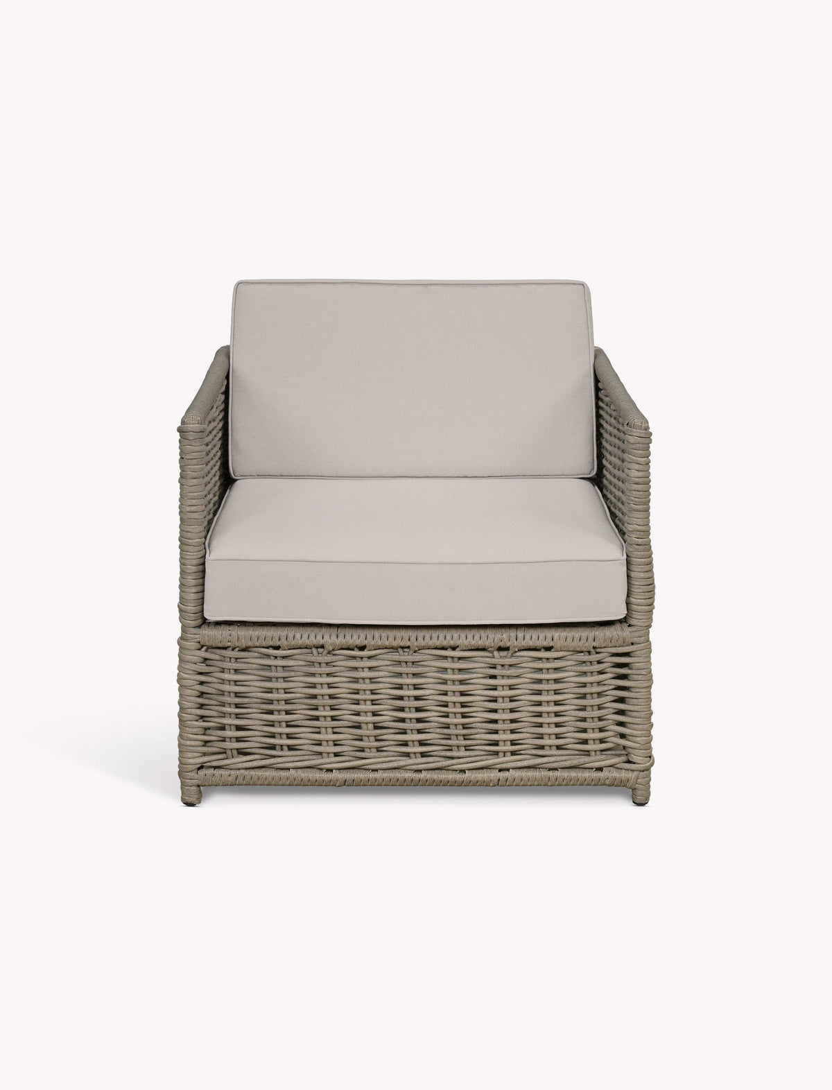 Garden Trading Outdoors Harting Armchair Light Rattan House of Isabella UK