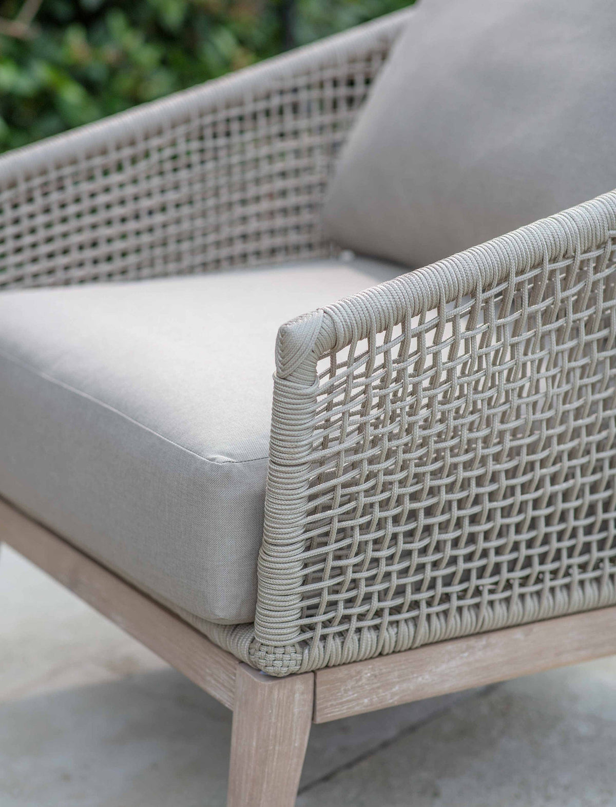 Garden Trading Outdoors Lynton Armchair Grey House of Isabella UK