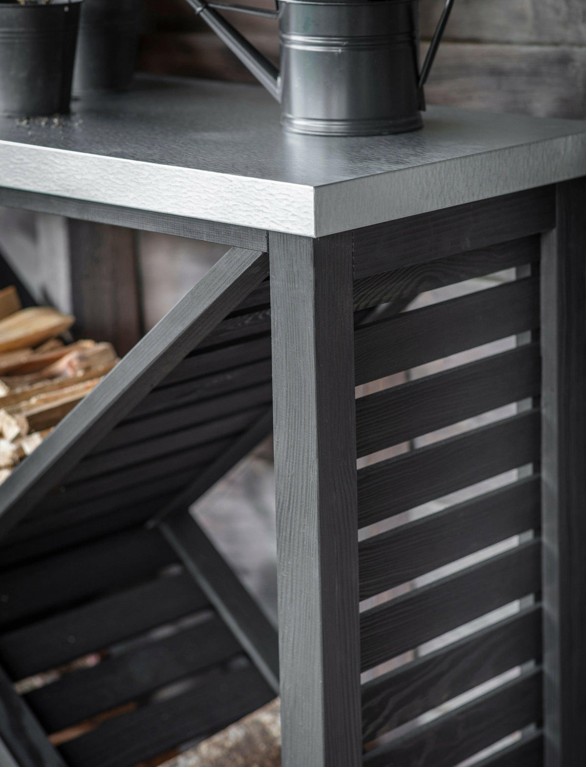 Moreton Cross Log Store.