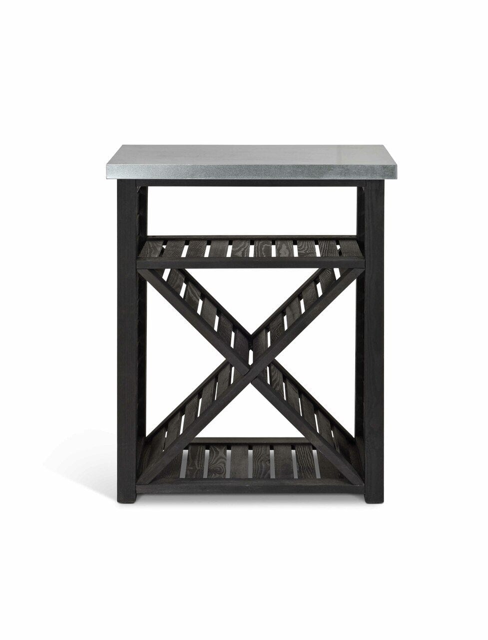 Garden Trading Outdoors Moreton Cross Log Store Small Black House of Isabella UK