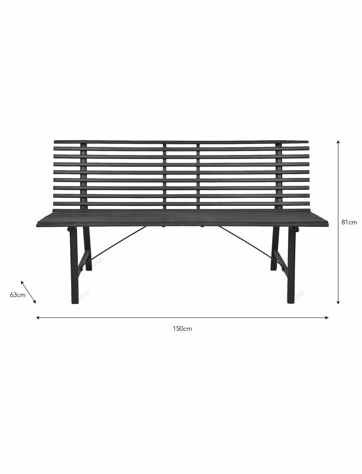 Richmond Bench - Carbon.