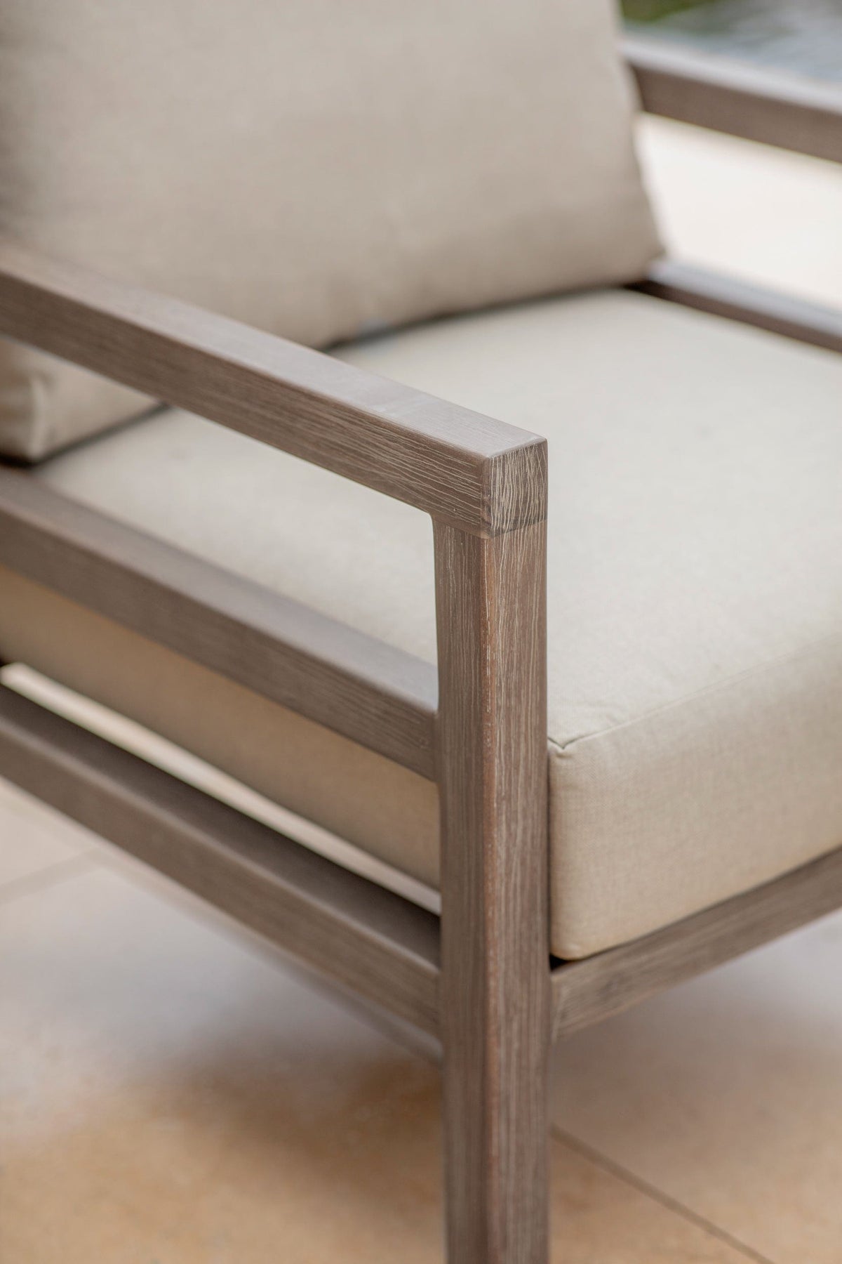 Garden Trading Outdoors Sandridge Armchair Natural House of Isabella UK