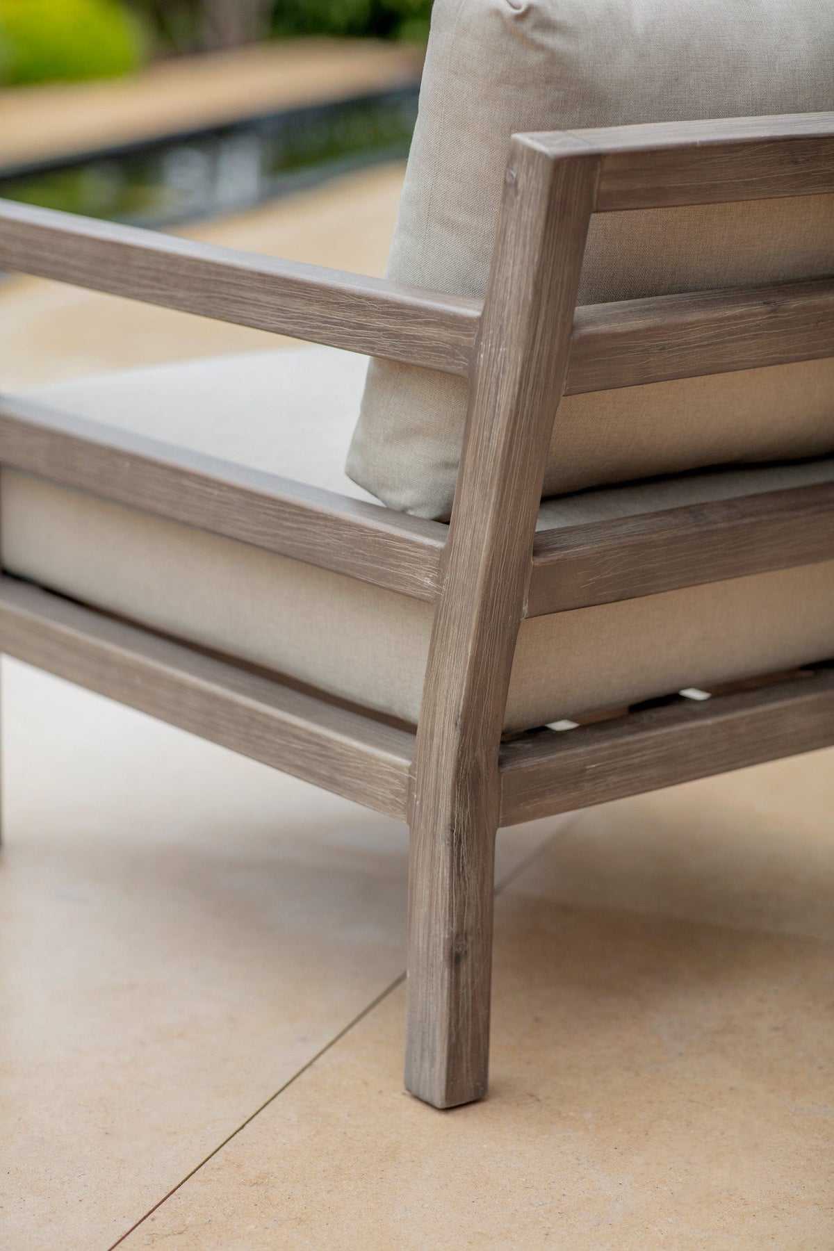 Garden Trading Outdoors Sandridge Armchair Natural House of Isabella UK