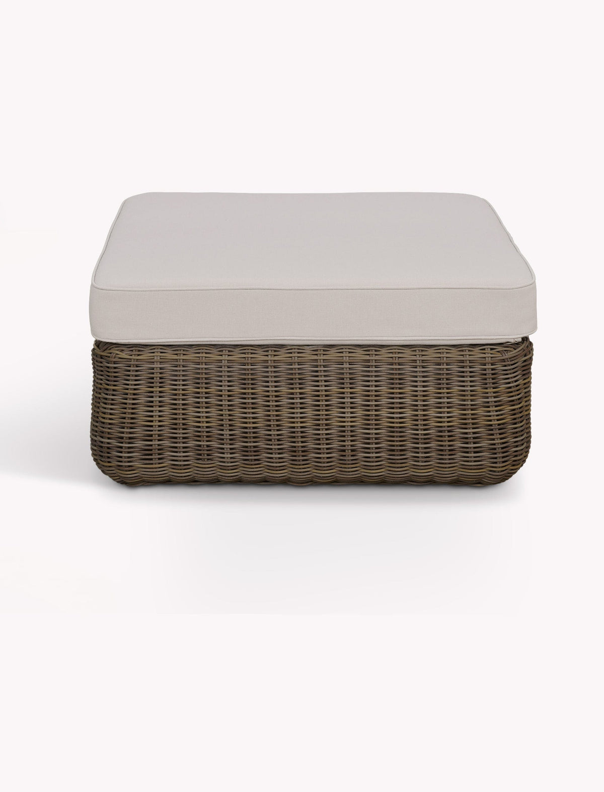 Garden Trading Outdoors Skala Ottoman Dark Rattan House of Isabella UK