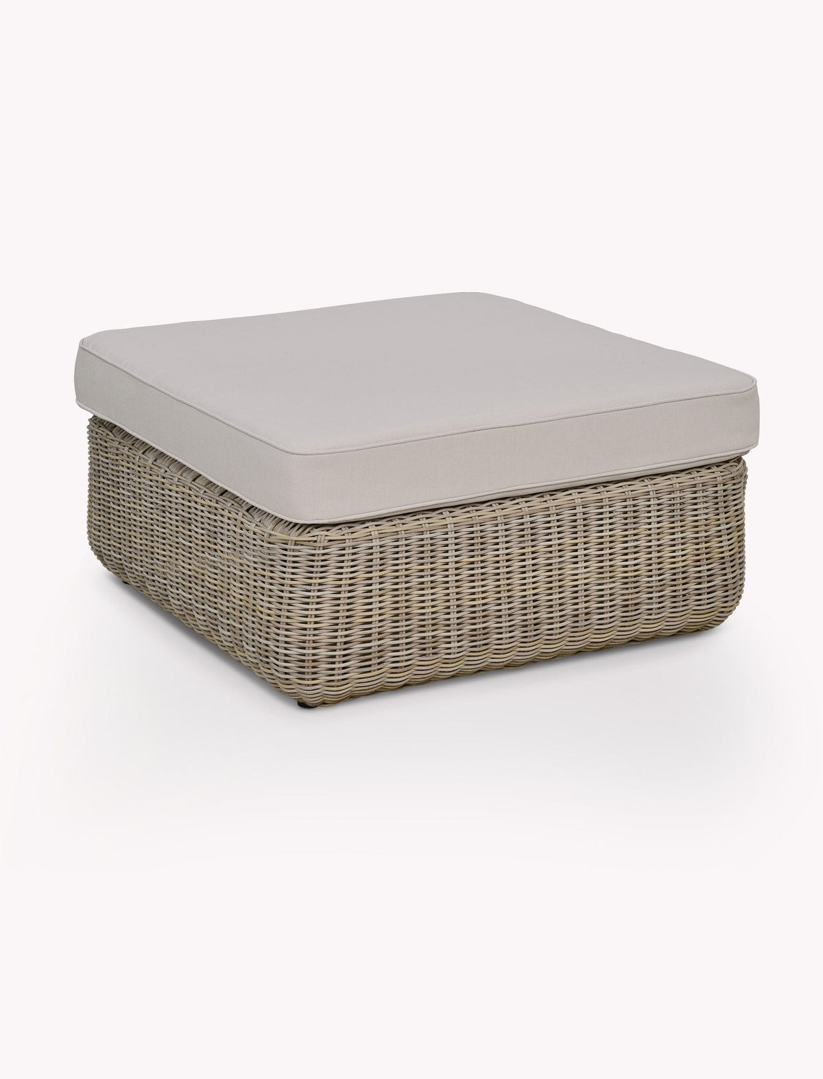 Garden Trading Outdoors Skala Ottoman Light Rattan House of Isabella UK