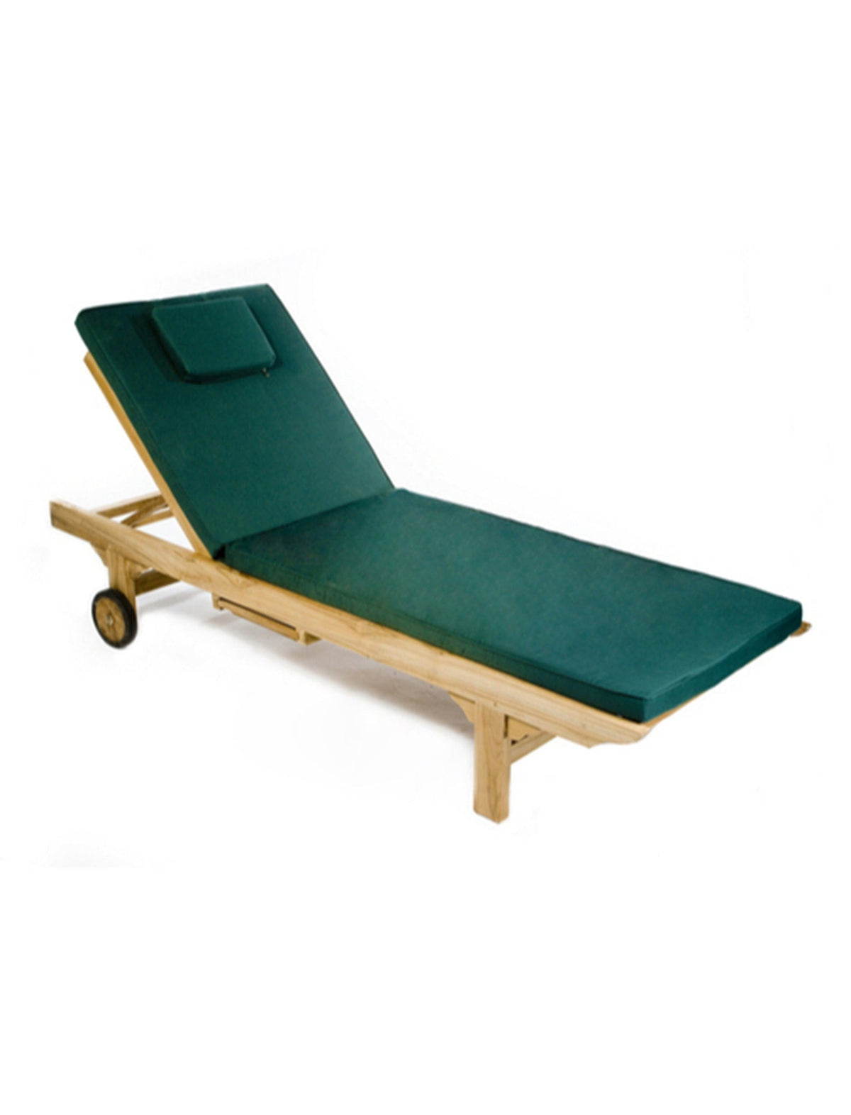 Garden Trading Outdoors Winchcombe Sun Lounger Cushion Green House of Isabella UK
