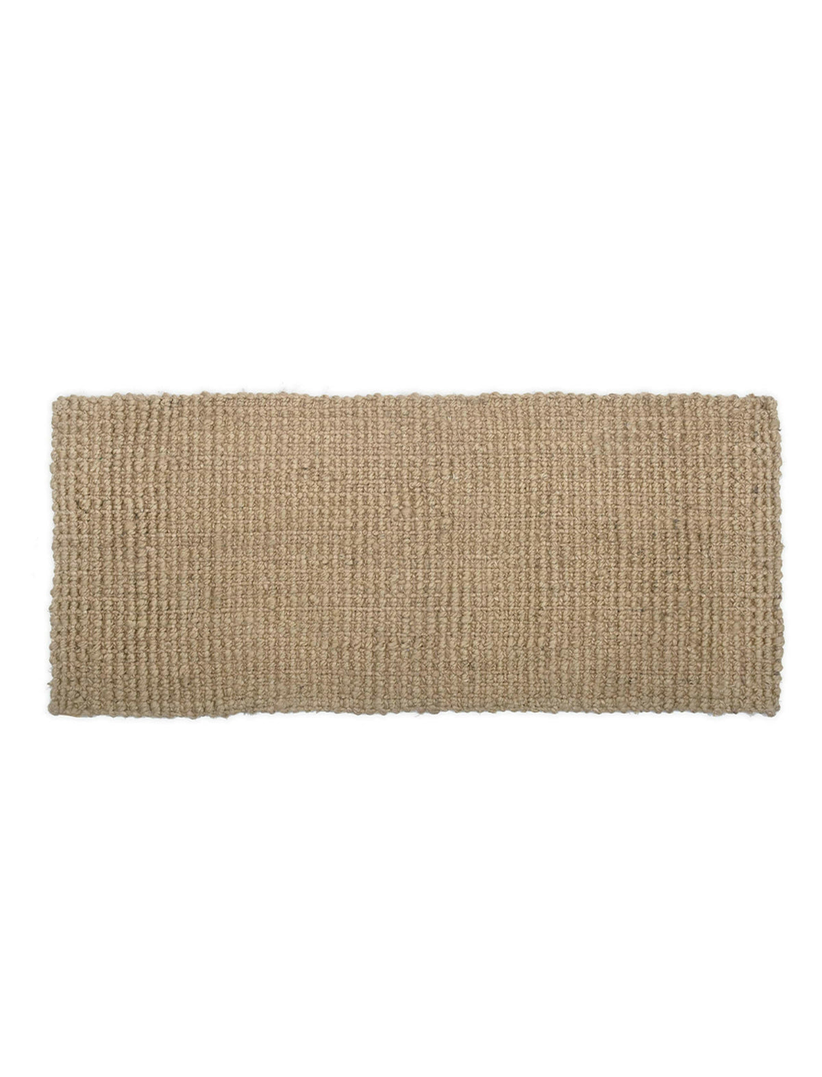 Woven Double Doormat - Natural.