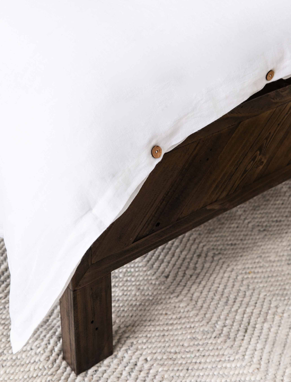 Garden Trading Sleeping Pembridge Linen Duvet Cover Double Lily White House of Isabella UK