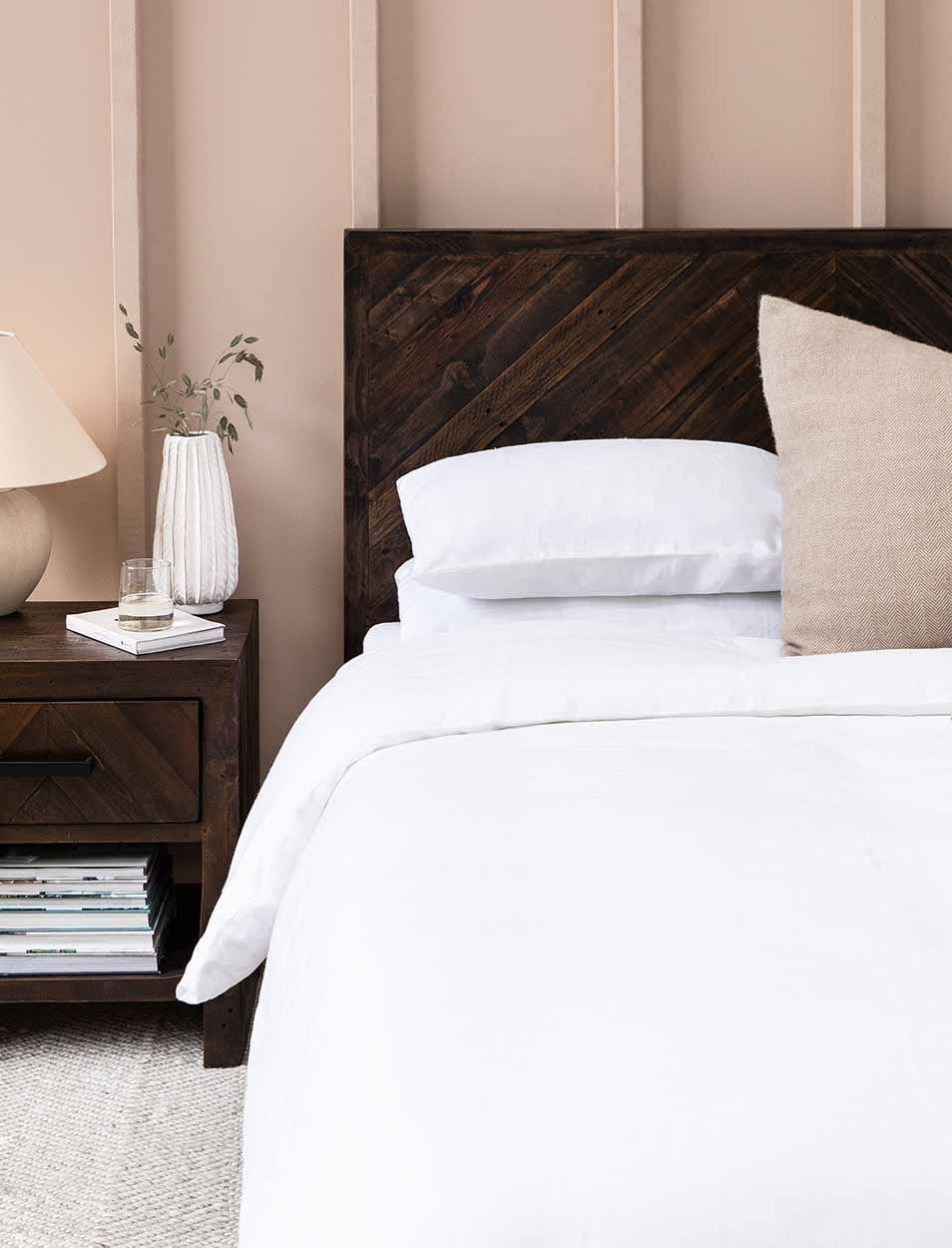 Garden Trading Sleeping Pembridge Linen Duvet Cover Double Lily White House of Isabella UK